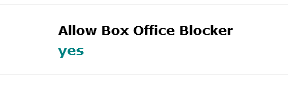 Box Office Blocker