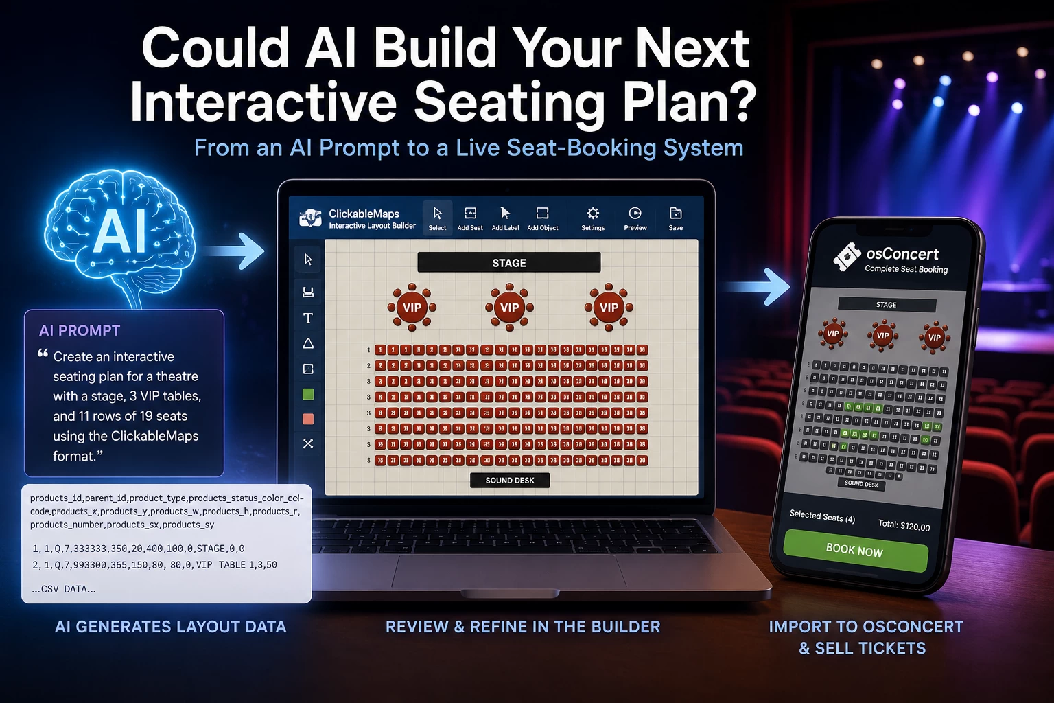 Could AI Build Your Next Interactive Seating Plan?